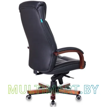 Кресло Бюрократ T-9922WALNUT/BLACK (черный) картинка 2